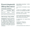 Kép 2/2 - Vitaking NIACINAMID 500 mg tabletta(B3 VITAMIN) 100 db
