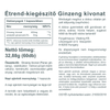 Kép 2/2 - GINZENG KIVONAT 400MG (60)