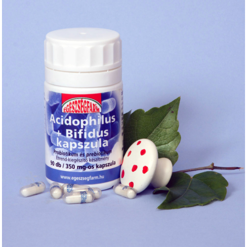 Egészségfarm Acidophilus+Bifidus kapszula (90 db)