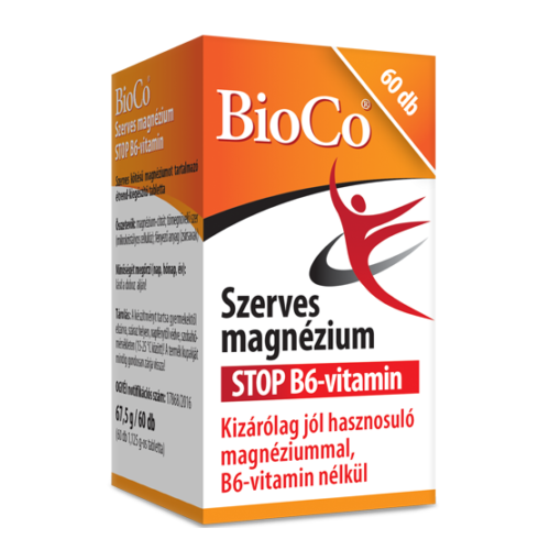 BIOCO SZERVES MAGNÉZIUM STOP B6 60 DB