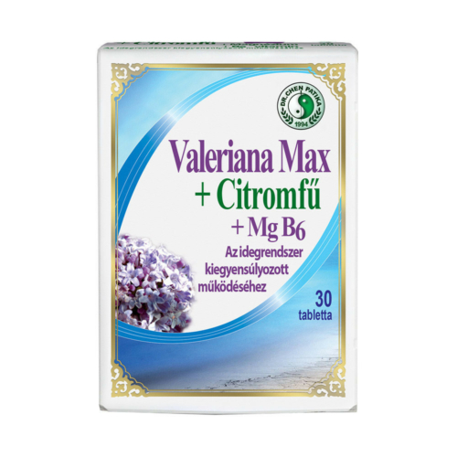 Valeriana MAX tabletta - 30db