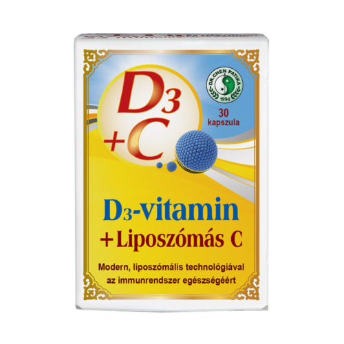 D3-MAX Liposzómás C-vitamin kapcszula - 30db