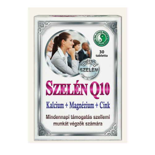 Szelén Q10 Kalcium + Magnézium + Cink tabletta - 30db