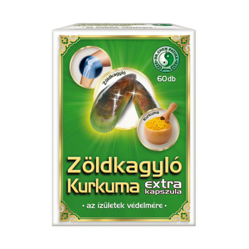 Zöldkagyló Kurkuma Extra kapszula - 60db
