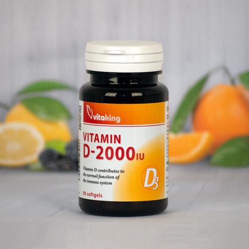 Vitaking D3-VITAMIN 2000NE 90 db