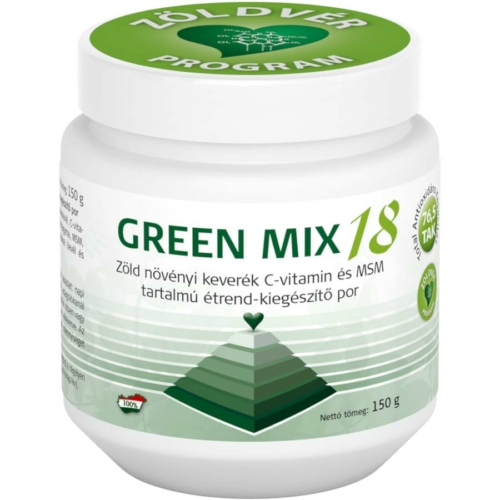 Green Mix 18 étrend-kiegészítő por* (150 g)