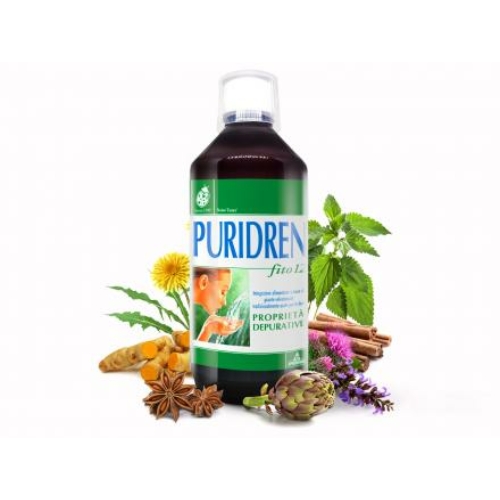 Puridren® koncentrátum – Sav-bázis egyensúly és méregtelenítés,12 gyógynövény és klorofill erejével. 500ml