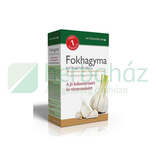 INTERHERB NAPI 1 FOKHAGYMA EXTRAKTUM KAPSZULA 30DB