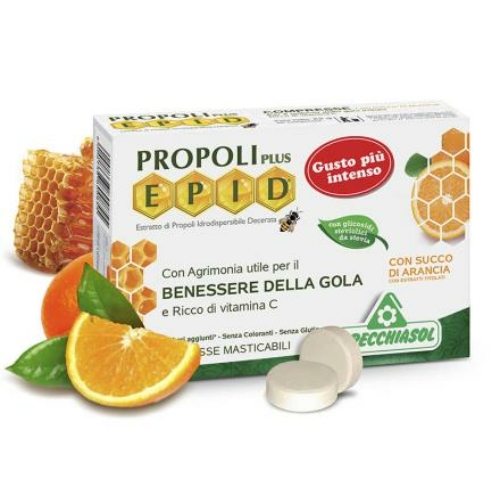 Specchiasol® Cukormentes Propolisz szopogatós tabletta narancsos íz - EPID®  600 mg-os kivonat.20 db